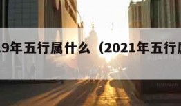 2019年五行属什么（2021年五行属什么）