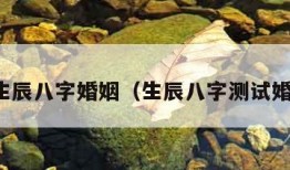 测生辰八字婚姻（生辰八字测试婚姻）