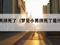 梦见小男孩死了（梦见小男孩死了是什么预兆）