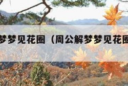 周公解梦梦见花圈（周公解梦梦见花圈和棺材）