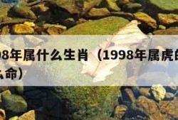 1998年属什么生肖（1998年属虎的是什么命）