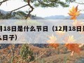 12月18日是什么节日（12月18日是个什么日子）