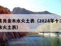 十二生肖金木水火土表（2024年十二生肖金木水火土表）