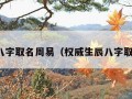 生辰八字取名周易（权威生辰八字取名字）