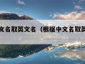 根据中文名取英文名（根据中文名取英文名字）