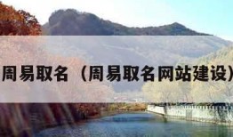 周易取名（周易取名网站建设）