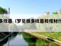 梦见很多坟墓（梦见很多坟墓和棺材什么预兆）