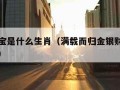 金银财宝是什么生肖（满载而归金银财宝是什么生肖）