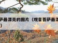 观音菩萨最漂亮的图片（观音菩萨最漂亮的图片 莲花）