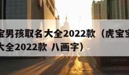 虎宝宝男孩取名大全2022款（虎宝宝男孩取名大全2022款 八画字）