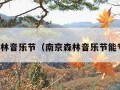 南京森林音乐节（南京森林音乐节能专票吗）