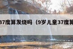 儿童37度算发烧吗（9岁儿童37度算发烧吗）