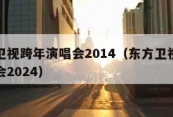 东方卫视跨年演唱会2014（东方卫视跨年演唱会2024）