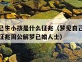 梦见自己生小孩是什么征兆（梦见自己生小孩是什么征兆周公解梦已婚人士）