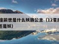 12星座前世是什么妖族公主（12星座前世是仙还是妖）