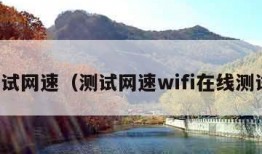 测试网速（测试网速wifi在线测试）