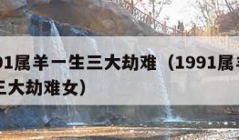 1991属羊一生三大劫难（1991属羊一生三大劫难女）