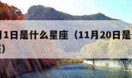 11月1日是什么星座（11月20日是什么星座）