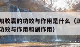 疏肝益阳胶囊的功效与作用是什么（疏肝益阳胶囊的功效与作用和副作用）