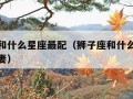 狮子座和什么星座最配（狮子座和什么星座最配做夫妻）