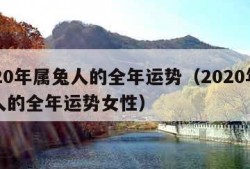 2020年属兔人的全年运势（2020年属兔人的全年运势女性）