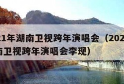 2021年湖南卫视跨年演唱会（2021年湖南卫视跨年演唱会李现）