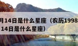 12月14日是什么星座（农历1998年12月14日是什么星座）