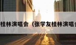 张学友桂林演唱会（张学友桂林演唱会视频）