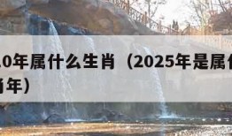 2010年属什么生肖（2025年是属什么生肖年）