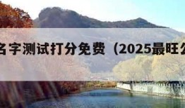 公司名字测试打分免费（2025最旺公司名）