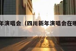 四川新年演唱会（四川新年演唱会在哪里举行）