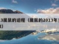 2013属鼠的运程（属鼠的2013年多大岁数）