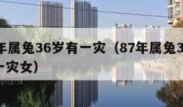 87年属兔36岁有一灾（87年属兔36岁有一灾女）